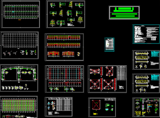 海城仓库钢结构施工图片