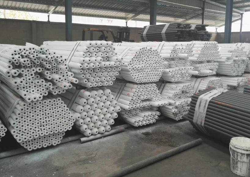 海城网架成品待发