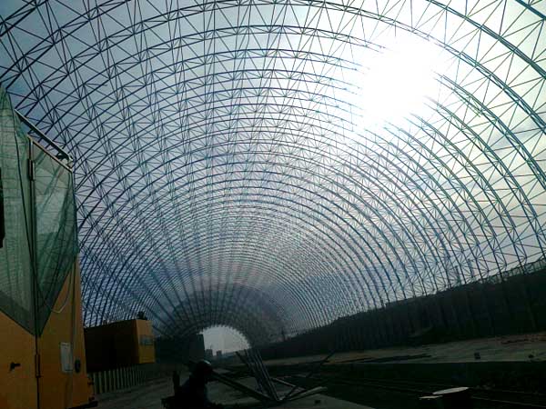 海城煤仓网架工程