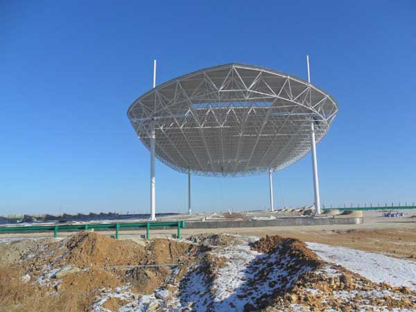 海城加油站网架工程